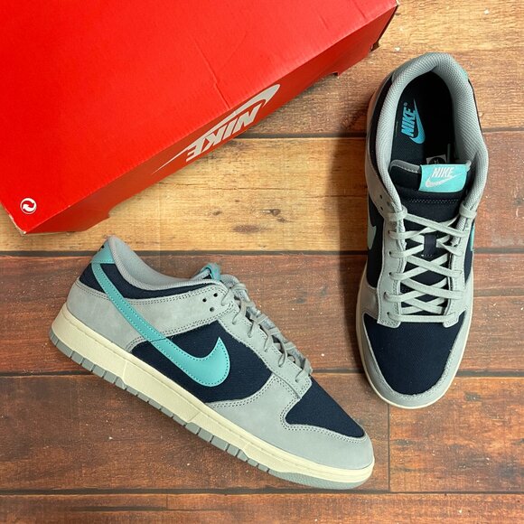 Nike Men's Dunk Low Retro PRM "Light Pumice" Basketball Shoes - Picture 1 of 6